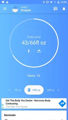 Drink Water Reminder android App screenshot 9