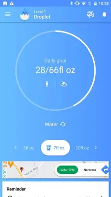 Drink Water Reminder android App screenshot 2