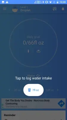 Drink Water Reminder android App screenshot 4